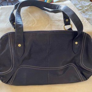 💰 5 FOR $40 / Stone Mountain Leather Handbag  (EUC)